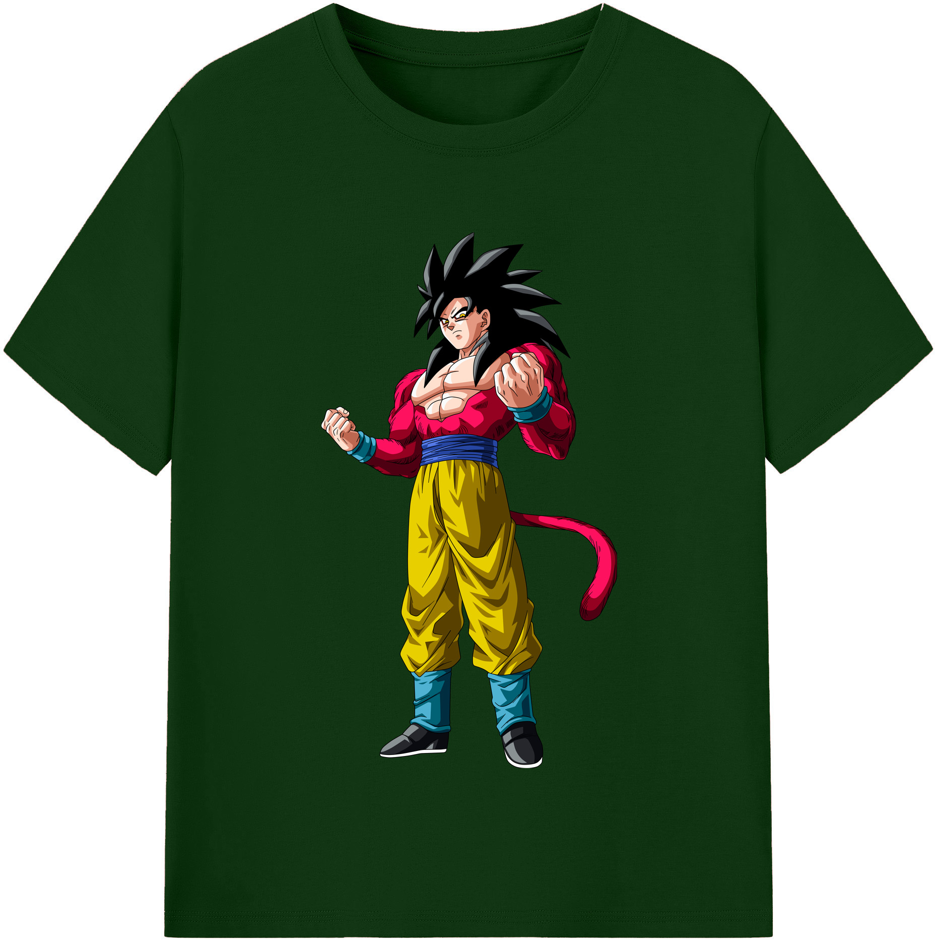 （画像用） ドラゴンボール 孫悟空（そん ごくう）Son Goku カカロット DRAGON BALL Kakarotto 綿100％半袖Tシャツ（フロントプリント）